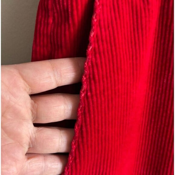 Polo By Ralph Lauren Mens Corduroy Straight Leg Pants Red Size 36/32 - Picture 9 of 10